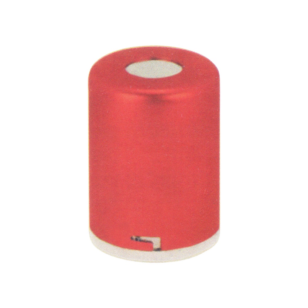 Cotton Dispenser Red ø 70 x 75mm