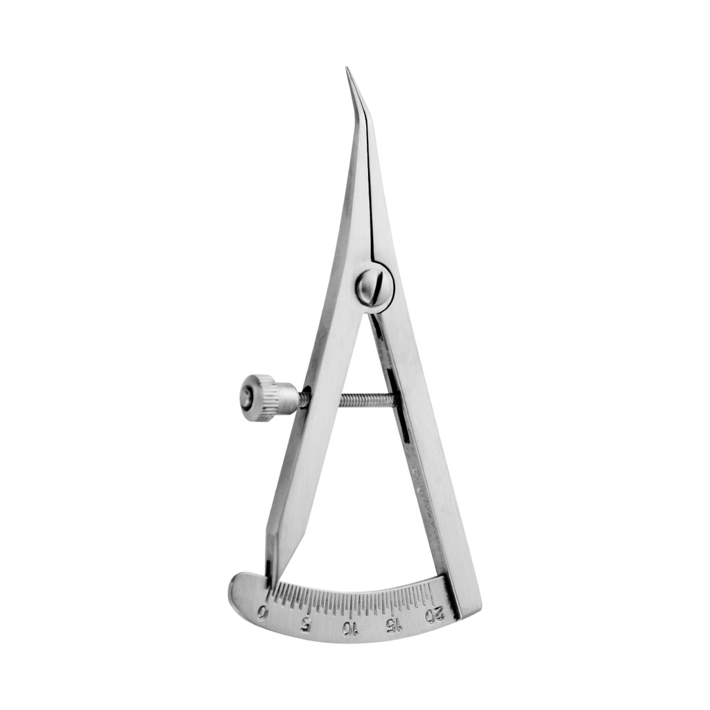 Castroviejo Caliper Curved 0-20mm
