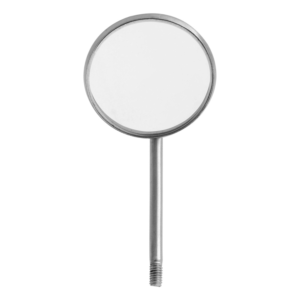 Mouth Mirror No.5 Rhodium Front Surface 24mm Universal