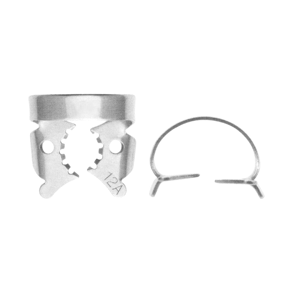 Fig.12A Serrated Jaws for Lower Right Molars and Partially Erupted (and Some) Upper Left Tooth: 14-15-16-30-31-32