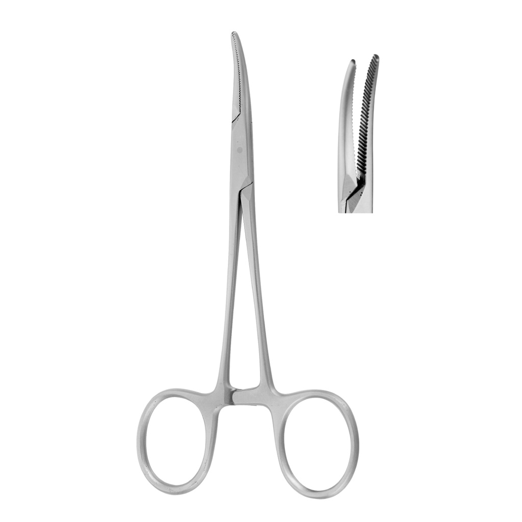 Forcep Hemostatic Curved 12cm