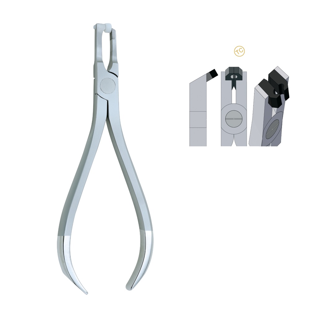 Angulated Debonding Pliers  (TC)
