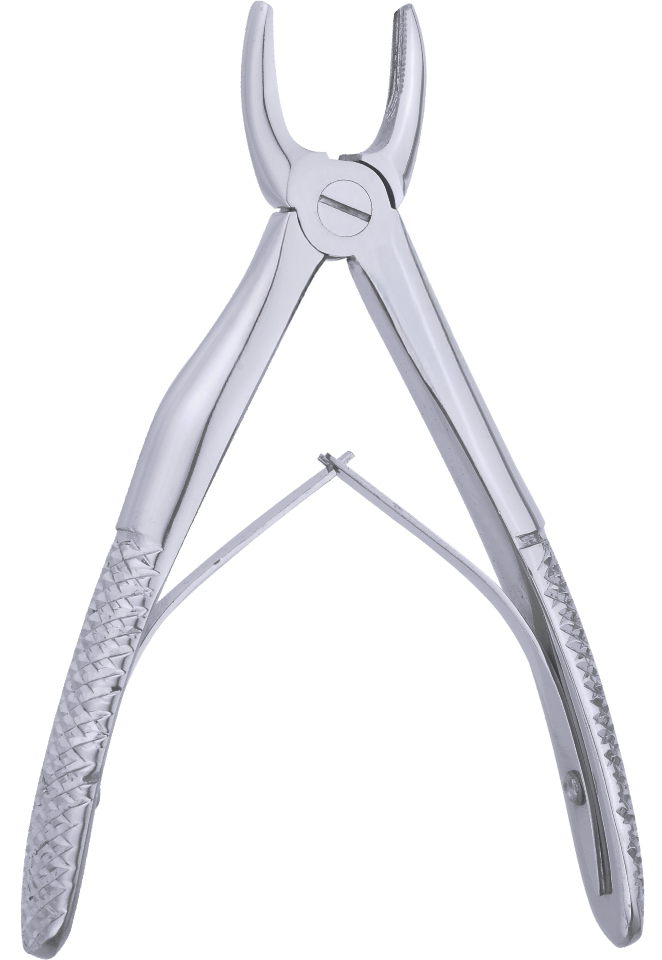 Extracting Forceps Klein Lower Roots 10cm Diamond Tip