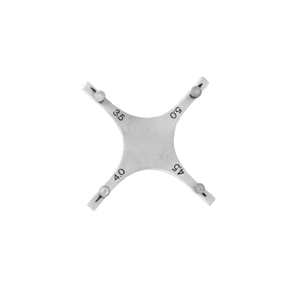 Measurer for Bands and Brackets with Different Heights 