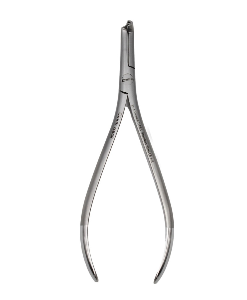 Hammerhead NiTi Cinch Back Pliers max 0.64mm .025″ Wire