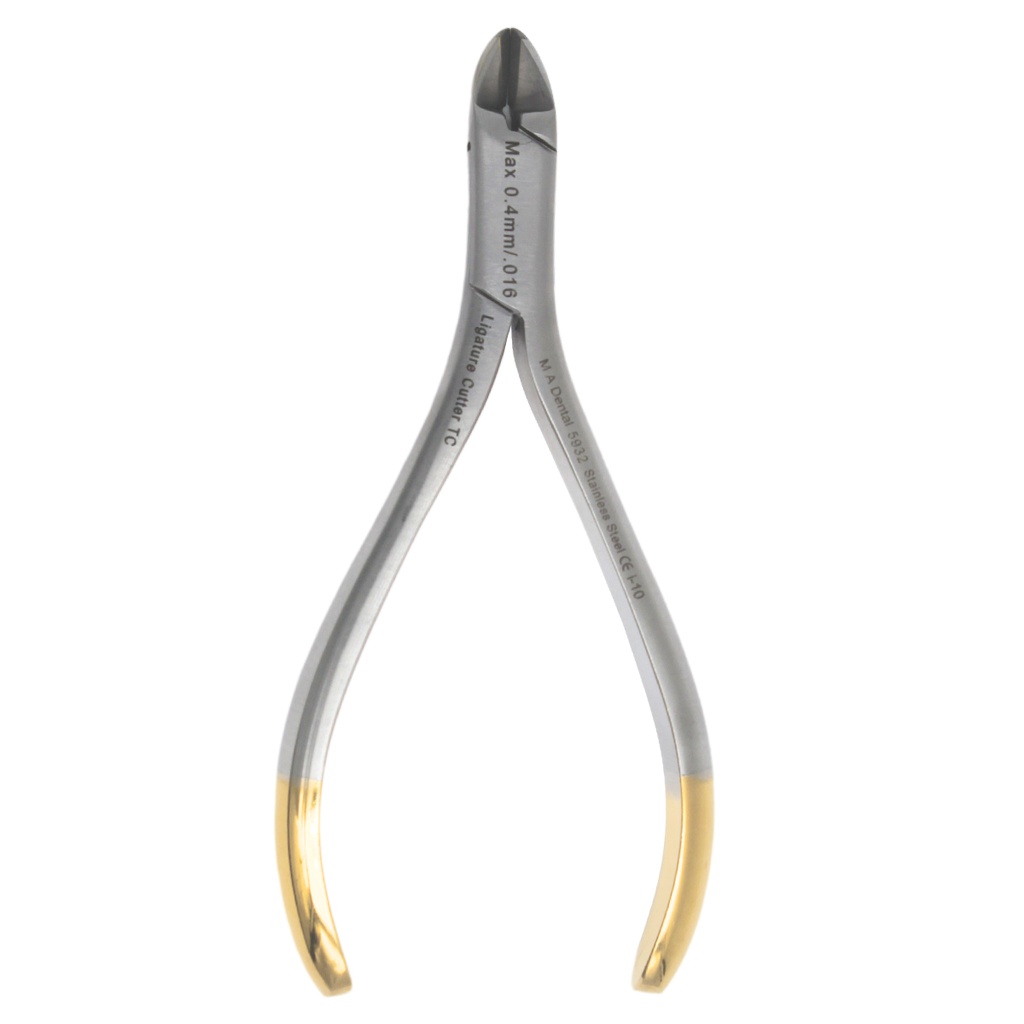 Pin & Ligature Soft Wire Cutter Tungsten-carbide max 0.40mm .016″ Wire  (TC)