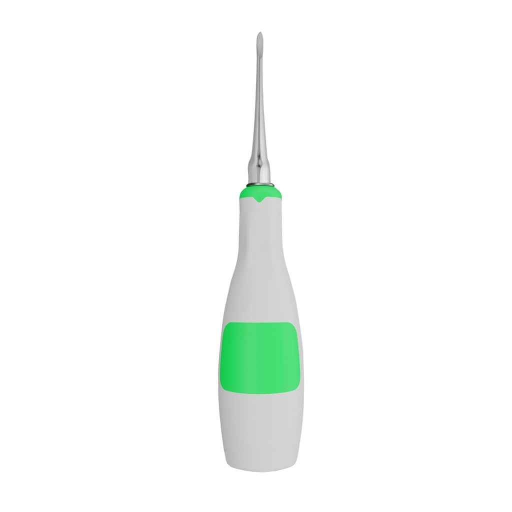 Fig.1 Root-Picker 2.2mm 15cm  Silicone Handle Green