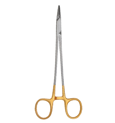 Crile-wood Needle Holder 18cm Straight TC - 2610