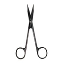 Goldman fox scissor TC (Straight - Black titanium coated)