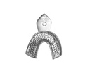 Perforated with retentions rim S (Lower jaw)