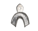 Perforated with retentions rim M (Lower jaw)