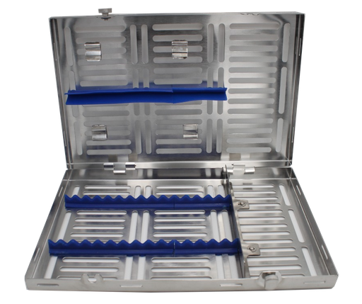 Sterilization Tray With Clips Medium 350x180x280mm - 1641