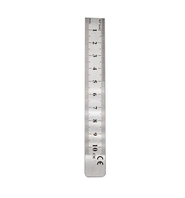 10 centimeter clearance ruler