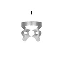 Premolars: 1 (Rubberdam clamps)