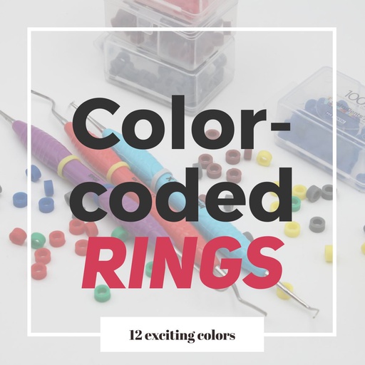 [IDM 7011] Color-code rings - Lime
