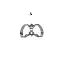 Rubberdam clamps Anterior: #6