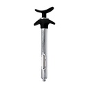 Self aspirtning syringe 2.2ml (Plastic & Metal)