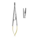 Needle Holder Castroviejo Straight wire 5-0, 6-0, 7-0 14cm (TC) Gold