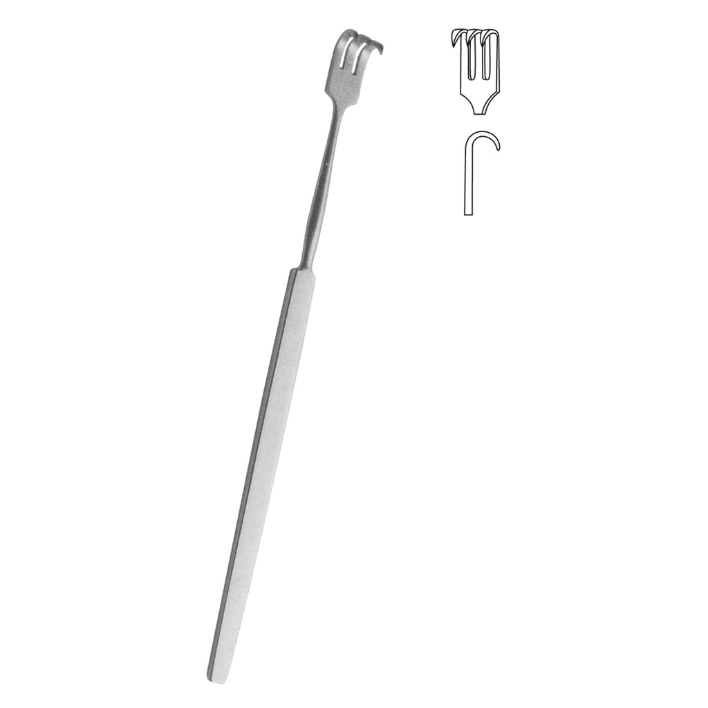 Retractor Blunt 16.5cm | MaDental V17