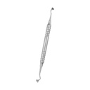 Compactor Serrated Ø6mm 8mm Anatomical Hollow Handle 10mm